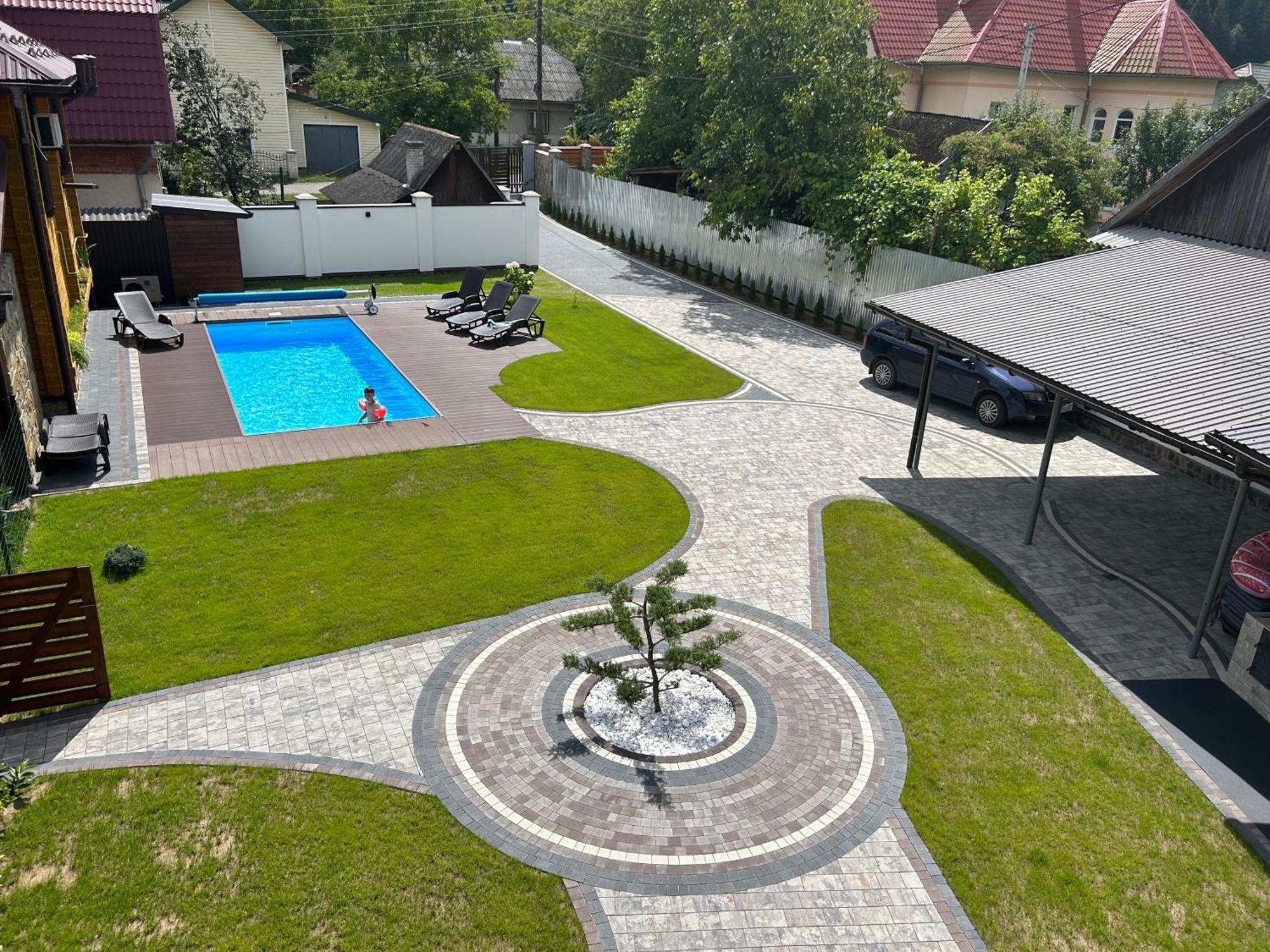 Гірський Кришталь Lägenhet Skole Exteriör bild